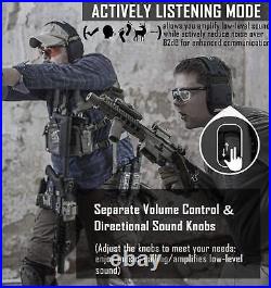 030 Upgraded Bluetooth Electronic Shooting Hearing Protection Muffs with GEP0