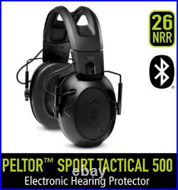 1x Peltor Sport Tactical Smart Electronic Hearing Protector Bluetooth TAC500 OTH