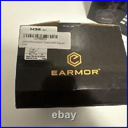 2/ EARMOR OPSMEN Tactical Electronic Hearing Protector Headphone M31
