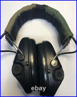 2 PAIRS MSA SORDIN Electronic Hearing Protection Ear Muffs USED WORKING