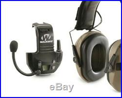 2 Pack HQ ISSUE Walker's Razor Electronic Ear Muffs With Walkie Talkie PPT Pack