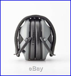 3M Earmuff Electronic Safety Hearing Protection Plastic Gray Black (Case of 4)
