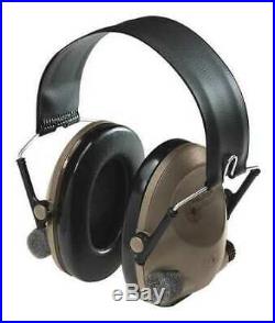 3M MT15H67FB Tactical Headset, Over the Head, Brown