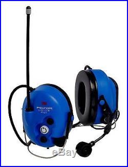3M MT7H7B4010-NA-50 Electronic Ear Muff, 25dB, Blue / Price is for 1 Case