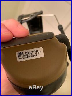 3M PELTOR COMTAC III Hearing Defender Headset Coyote Brown, Used in great shape