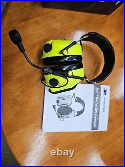 3M PELTOR MT15H7AWS6 WS ProTac XPI Bluetooth Headset, Headband, Yellow. Each