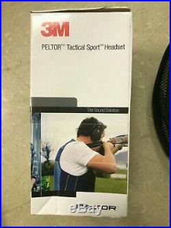 3M PELTOR Tactical Sport Electronic Headset MT16H210F-479-SV/Used 3 Times