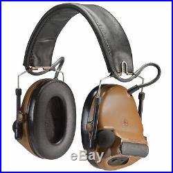 3M / Peltor ComTac III Defender Earmuff Coyote Brown Hearing Protection