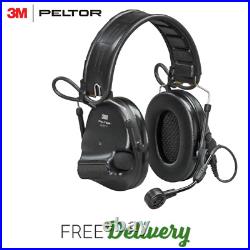 3M/Peltor ComTac VI Defender Electronic Earmuff, Matte Black, NIB Wireless Tech
