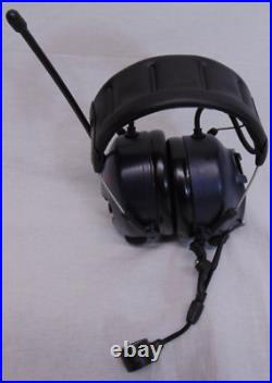 3M Peltor Litecom Plus 2- Way Radio Communication Headset with accessories NEW