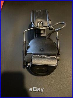 3M Peltor MT17H682FB-09-SV Black Comtac III Hearing Defender Safety Earmuffs