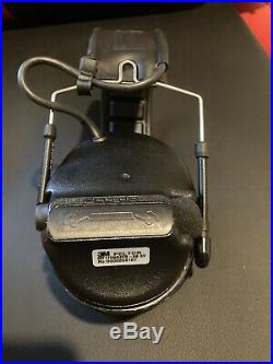 3M Peltor MT17H682FB-09-SV Black Comtac III Hearing Defender Safety Earmuffs