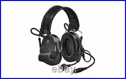 3M/Peltor, SwatTac VI, Electronic Earmuff with Boom Microphone, Omni-Directional M