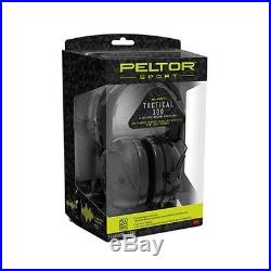 3M/Peltor TAC300-OTH Black Sport Tactical Electronic Earmuff 300 (NRR 24)