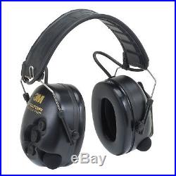 3M Peltor Tactical Pro Electronic Headset, Foldable Headband, Black (MT15H7F SV)