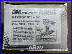 3M Peltor Tactical Pro Electronic Headset, Foldable Headband, Black (MT15H7F SV)