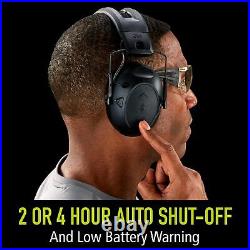 500 Smart Electronic Hearing Protector, Bluetooth Wireless Ear Muffs, NRR 26 dB