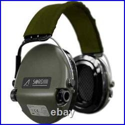 ACE Schakal by Sordin Active Shooting Earmuff with Gel Kits Green/Green