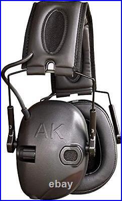 AKT1 Sport Sound Amplification Earmuff Premium Ear Pro for Shooting NRR 25