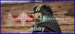 ATN X-Sound Hearing Protector, Electronic Earmuffs withBluetooth, Camo, ACPROTXSND