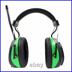 Am/Fm Radio Earmuff Hearing Safety Headphones Protection 25dB Noise Reduction