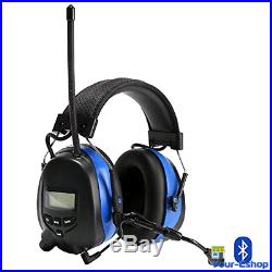 Bluetooth Earmuffs Electronic Earmuff Noise Reduction Safety Ear Muff Headphones