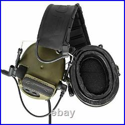 COMTAC III Electronic Tactical Headset Hearing Defender Noise Reduction Sound P