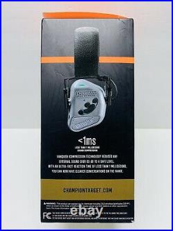 Champion 40982 Vanquish Pro ELITE Gray Shooting Hearing Protection Bluetooth