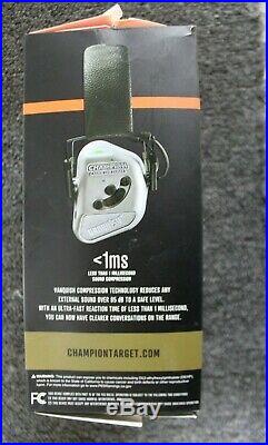 Champion 40982 Vanquish Pro Elite NRR 22 Electronic Hearing Protection