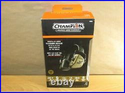 Champion Pro Elite Vanquish Electronic Hearing Muffs 40983 Burnt Bronze