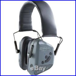 Champion Traps & Targets Electronic Nonoslim Blue Tooth Ear Muffs 26db Grey