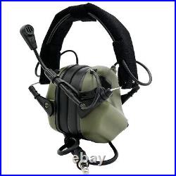 EARMOR M32 Tactical Headset Hunting & Shooting Earmuffs with Microphone, Soun