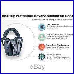 - Earmuffs Pro Tac Slim Gold Military Grade Hearing Protection And Amplification