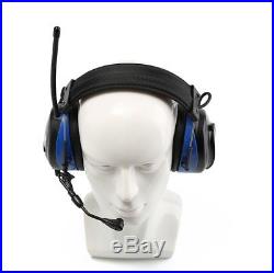 Electronic Hearing Protector Bluetooth Earmuffs With Microphone Noise Reduction