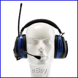 Electronic Hearing Protector Bluetooth Earmuffs with Microphone Noise Reduction