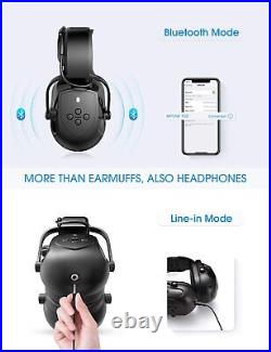 Electronic Noise Cancelling Ear Muffs Headphones Shooting Protection Sound Block