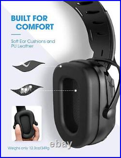 Electronic Noise Cancelling Ear Muffs Headphones Shooting Protection Sound Block