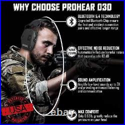 Electronic Shooting Ear Protection Earmuffs Noise Reduction Amplification