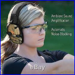 Electronic Shooting Range Muffs EarMuffs Noise Block Headset Gun Range Headphone