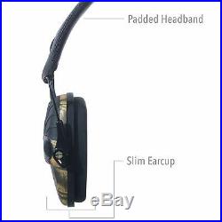 Electronic Shooting Range Muffs EarMuffs Noise Block Headset Gun Range Headphone