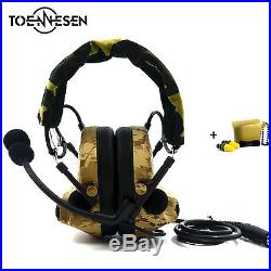 Electronic Tactical Industrial&Shooting&Hunting Sport Hearing Protect EarMuff TA