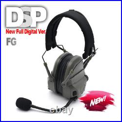 FMA FCS AMP Tactical Headset Communication Noise Reduction Protection Paintball