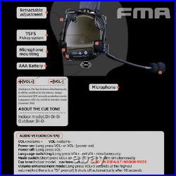 FMA FCS Tactical Headset COMTAC3 Headset Communication Pickup Noise Reduction