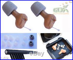 Gdk Hd Ear Plug Pro, Electronic Ear Plug Defender, Hunting, Stalking, Ear Muff