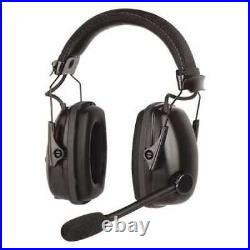 Honeywell Howard Leight 1030945 Over-The-Head Electronic Ear Muffs, 25 Db, Black