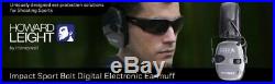 Howard Leight 2 Impact Sport Bolt Digital Electronic Earmuffs, Gray #R-02232 2
