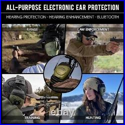 ISOtunes Sport DEFY Shooting Earmuffs Like Peltor, with Rechargeable Bluetooth