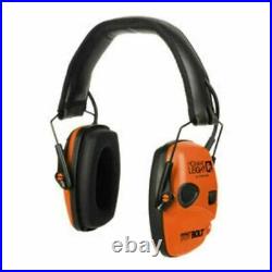 Leight Impact Sport Bolt Electronic Earmuff Shooting Ear Protection Orange -R-02