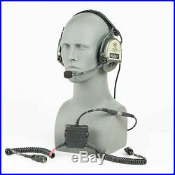 Liberator III Secure Dual-Comm Headset with Integrated Digital Hearing Protection