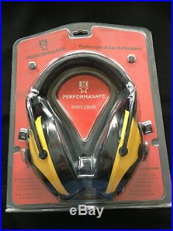 Lot of 10 Performasafe Professional Electronic Earmuff SNR Activated Compression
